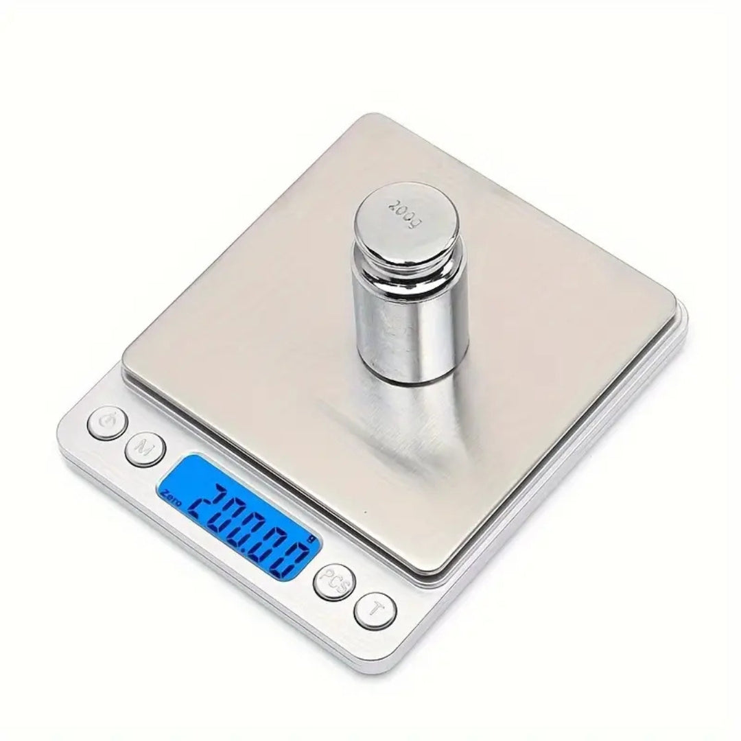 Digital Weighing Scales - 100% Precision (6 Units) includes Clear Protective Trays