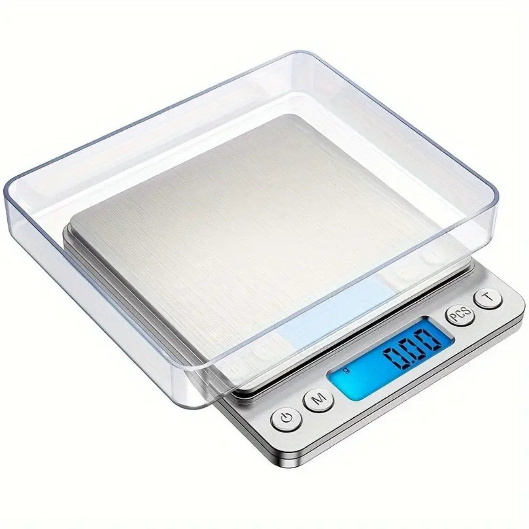 Digital Weighing Scales - 100% Precision (6 Units) includes Clear Protective Trays