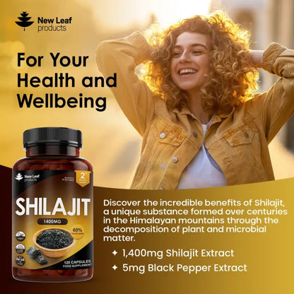 Shilajit 1400mg (120 High Strength Capusles)