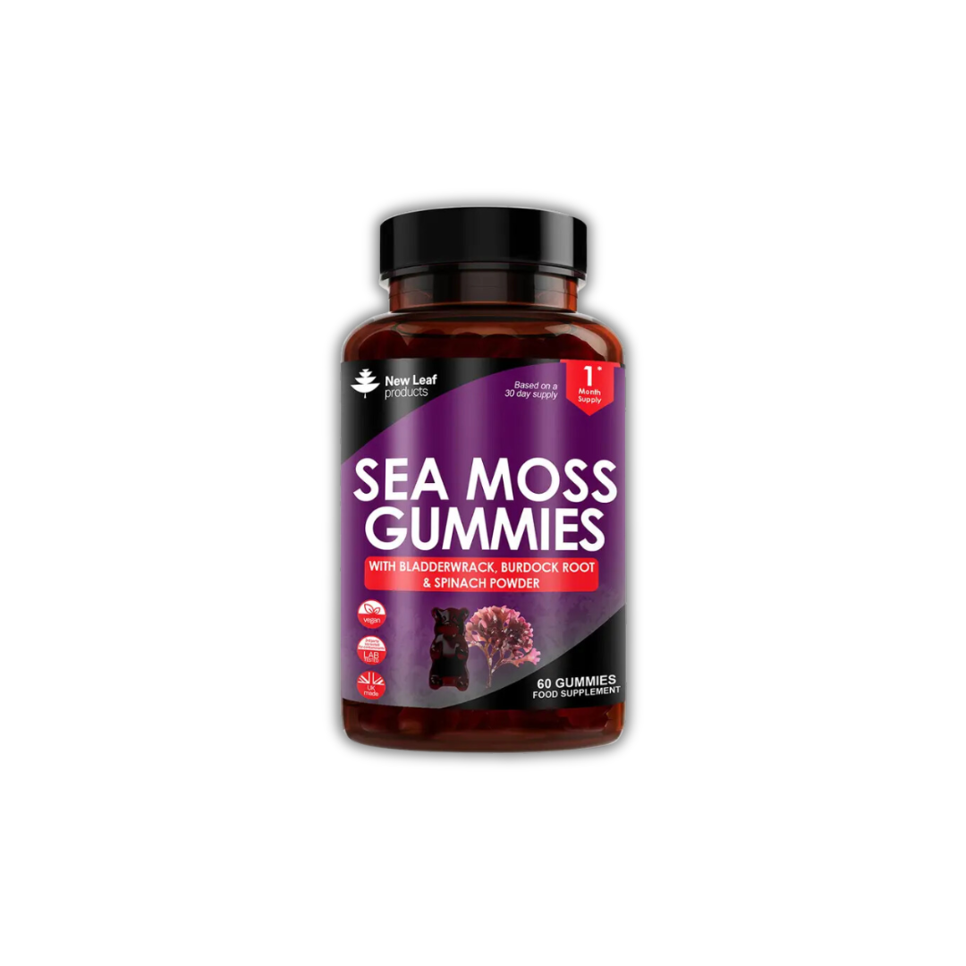Sea Moss Gummies - Irish Sea Moss (60 Vegan Gummies)